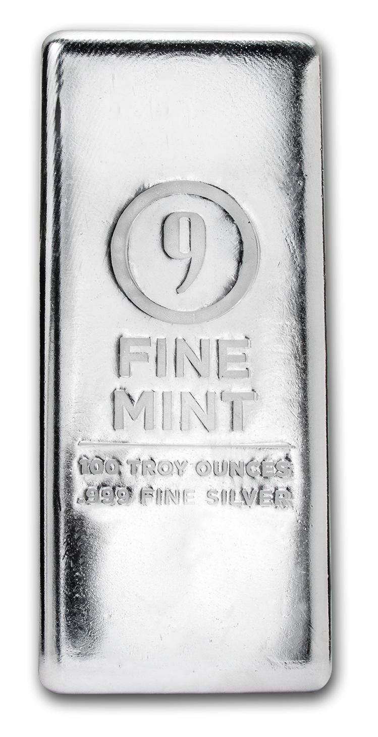 100 oz Silver Bar