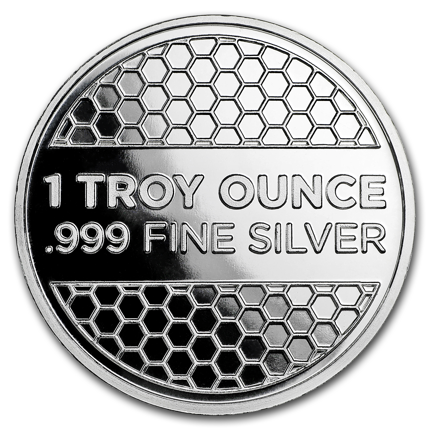 1 oz Silver Beehive Round
